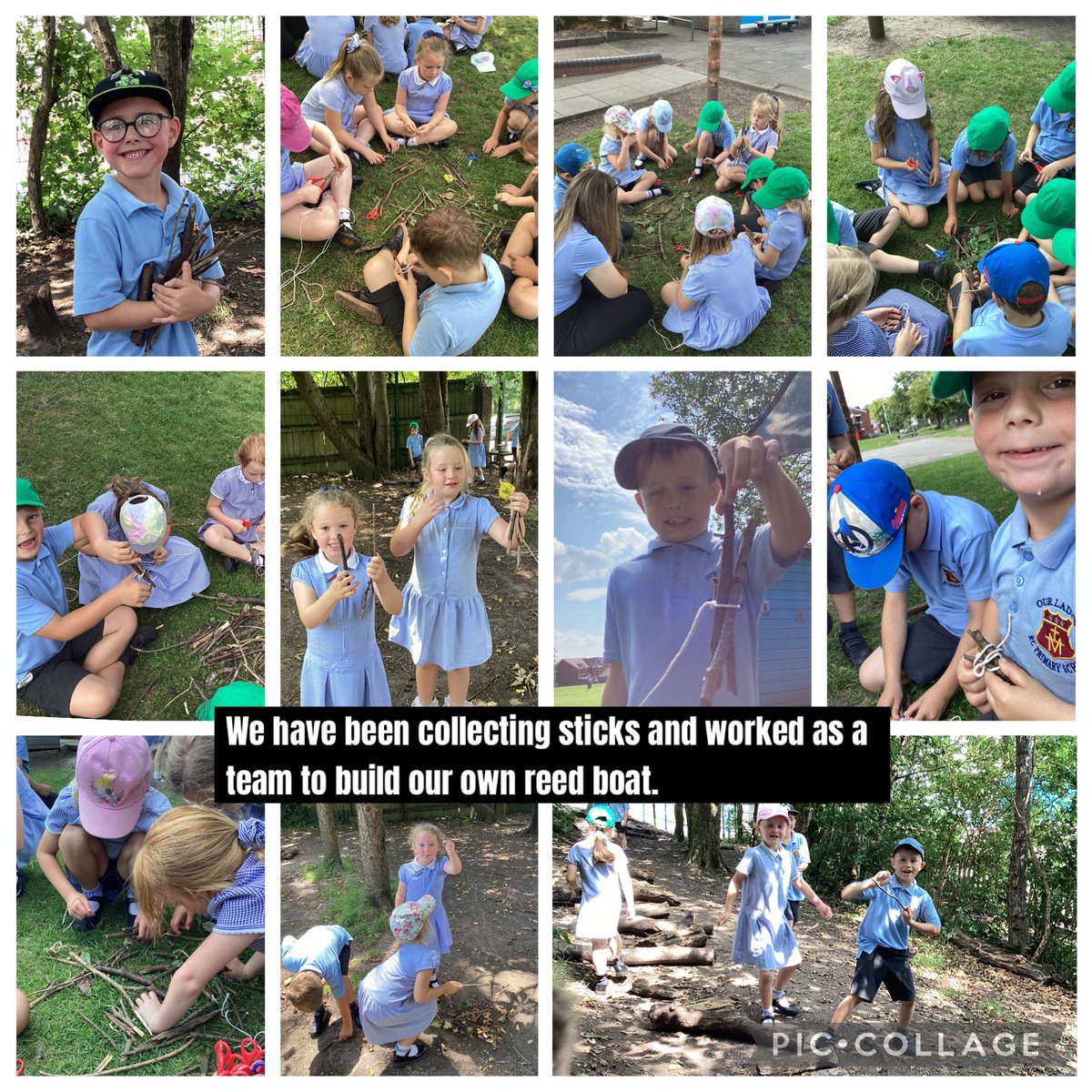 Year 1 at Our Lady's (@year1missl) on Twitter photo This afternoon, as part of our 'Ships and Seafarers' topic, we have been learning about boats in the past. We have been collecting sticks and used twine and string to form the base of a boat <a href="/OURLADYSASPULL/">Our Lady's Aspull</a> #ourladyshistory #ourladysdt This afternoon, as part of our 'Ships and Seafarers' topic, we have been learning about boats in the past. We have been collecting sticks and used twine and string to form the base of a boat <a href="/OURLADYSASPULL/">Our Lady's Aspull</a> #ourladyshistory #ourladysdt