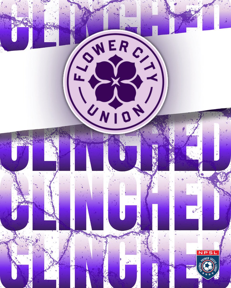 Clinched✅

With last night’s win over Syracuse FC, we have clinched a return to the NPSL playoffs🌸