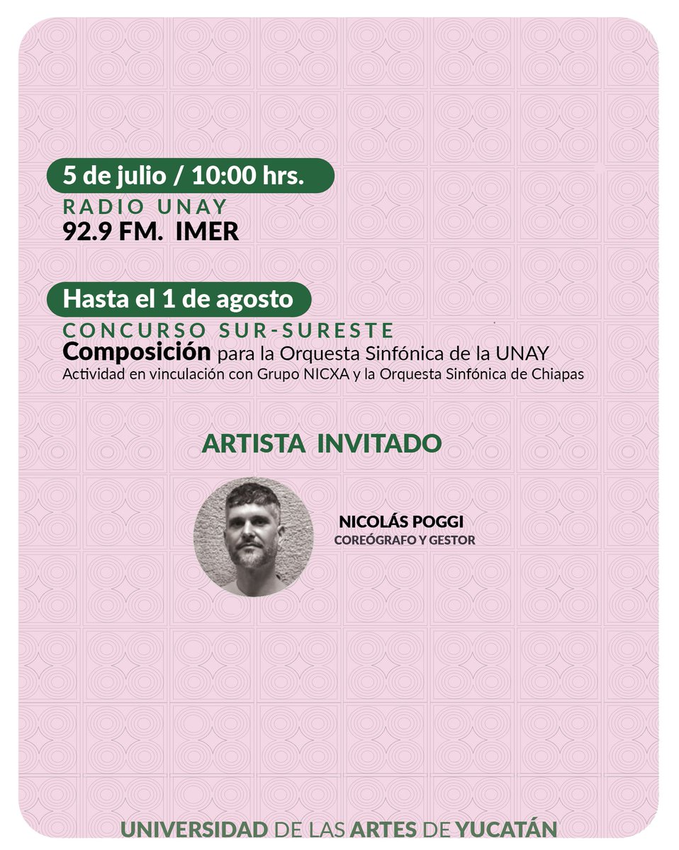 ¡Arrancamos julio con las actividades de la semana de la #AgendaUNAY!