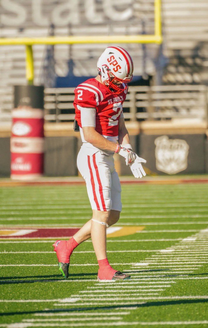 andersonbrady_'s tweet image. Camp #’s:
Duke: 40yd / 4.50 flat (#1 of ~175)
Yale: 5-10-5 shuttle - 4.20
Columbia:10 yd burst 1.71
Each school had different measurement
Bench: 225/10x
Squat: 405/3x
Vertical: 32in
Positions Played:
o: X, Y, Z, d: CB and S
@SPSFootballNH @CoachVandersea @CoachStoNGo…