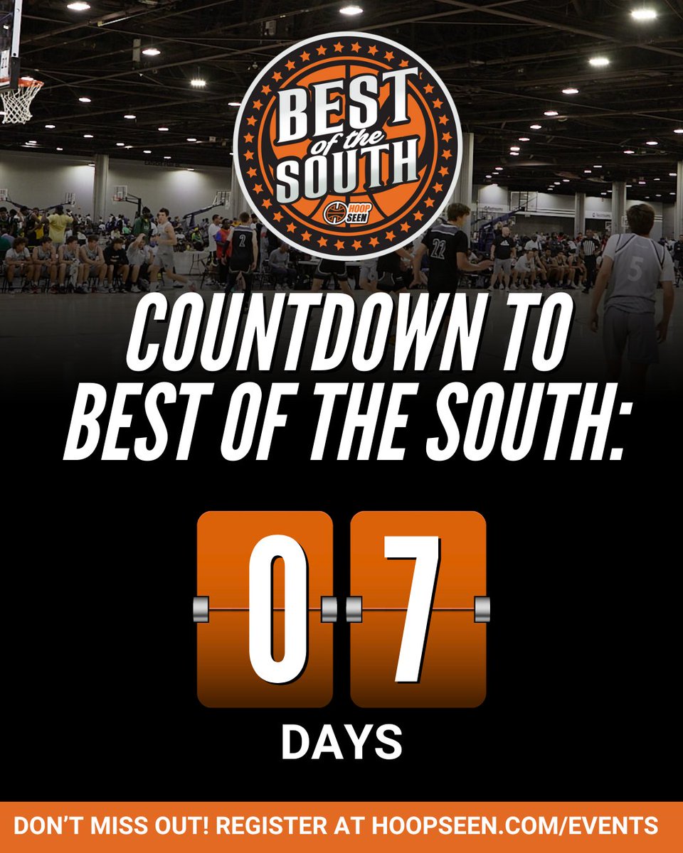 HoopSeenAL's tweet image. LAST CALL 🚨
Best of the South registation is closing soon. Be sure to lock in ASAP if you plan on attending
⬇️⬇️⬇️
hoopseen.com/georgia/events…