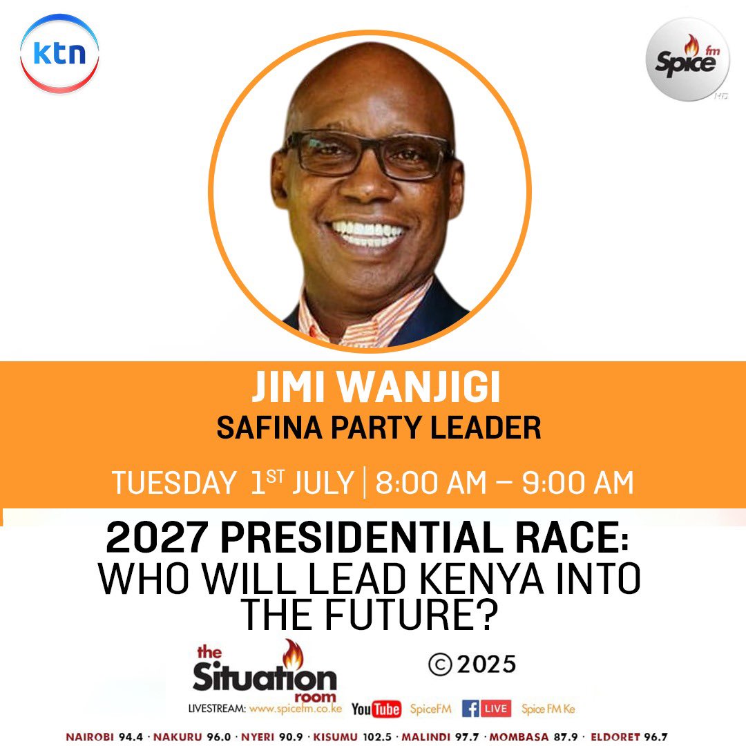 Join me live tomorrow morning ! <a href="/SpiceFMKE/">SpiceFM</a>