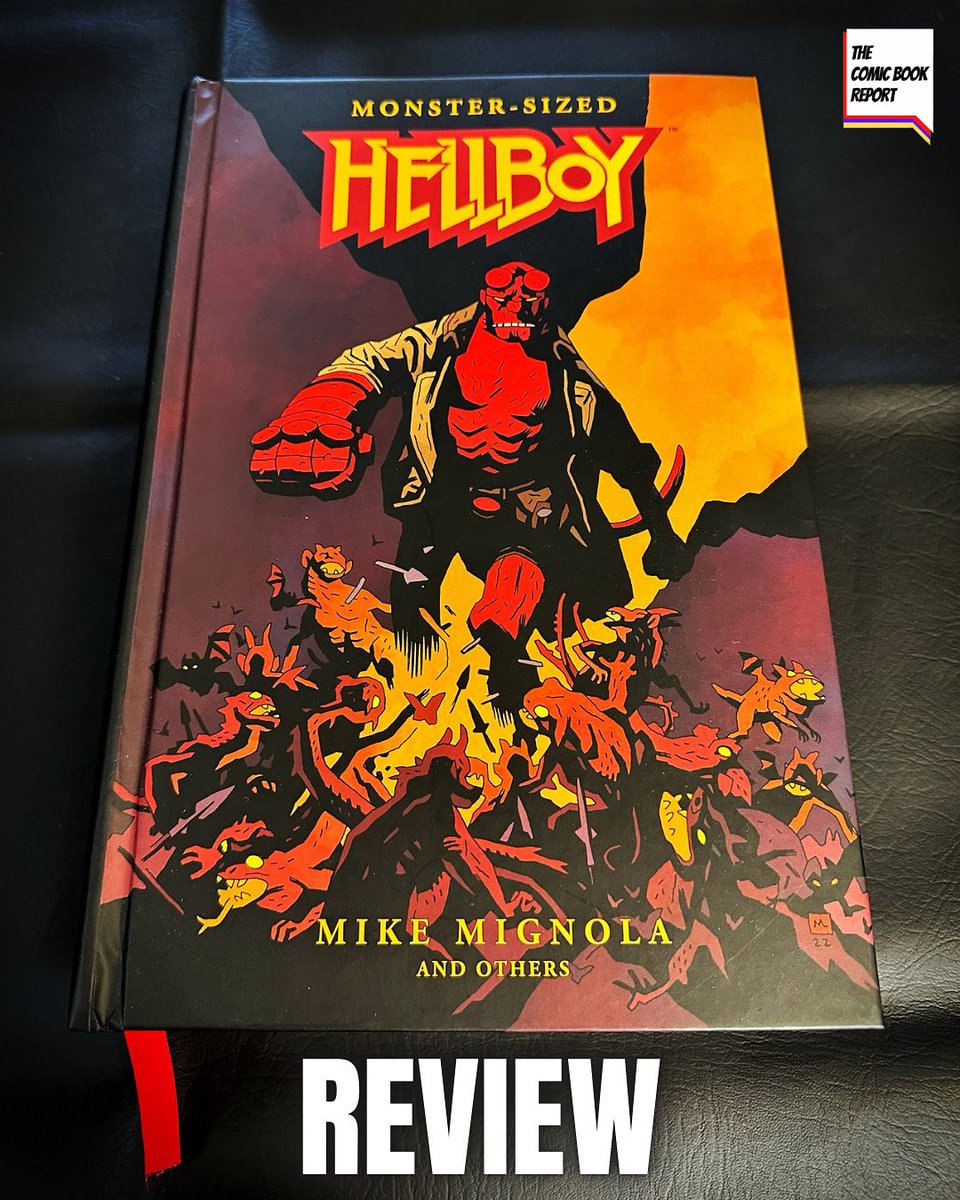 comicbookrpt's tweet image. Today I’m reviewing the Monster-Sized Hellboy by @artofmmignola from @DarkHorseComics 📚
youtu.be/m1tXjou-8AY?si…
#hellboy #darkhorse #comics #comicbooks #ohc #hardcover #mignola #thecomicbookreport