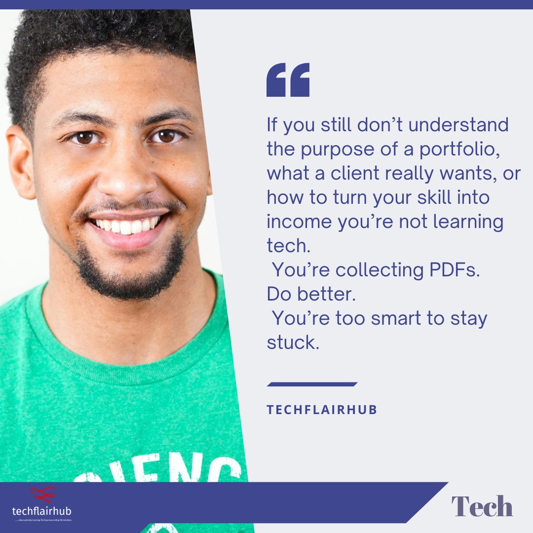 techflairhub's tweet photo. This is your sign to stop hoarding knowledge and start using it.
One skill. One offer. One real move.
#TechFlairHub #MondayPush #UseYourSkill #LearnToEarn #SoftButReal https://t.co/SyOzY0PTXe