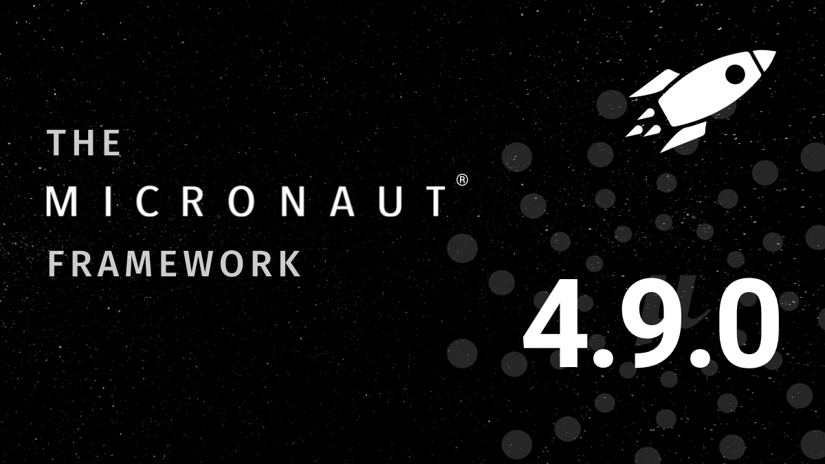 The Micronaut Foundation is excited to announce the release of Micronaut Framework 4.9.0 ! Please see our latest blog post for more details. micronaut.io/2025/06/30/mic… #micronaut