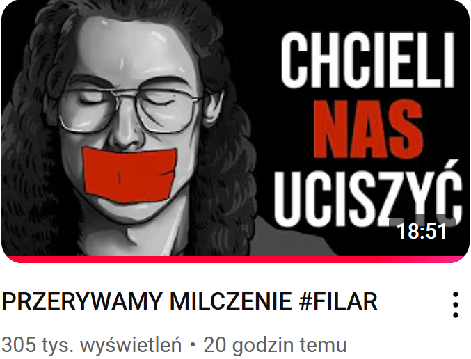 AleWiem's tweet image. Wczoraj opublikowaliśmy jeden z najważniejszych filmów na naszym kanale, dzisiaj przebiliśmy pierwszy cel, który pozwoli nam w niedługim czasie uruchomić bezpłatną pomoc psychologiczną dla mężczyzn w kryzysie. Dodatkowo będziemy organizować eventy lokalne. Dziękujemy! #FILAR
