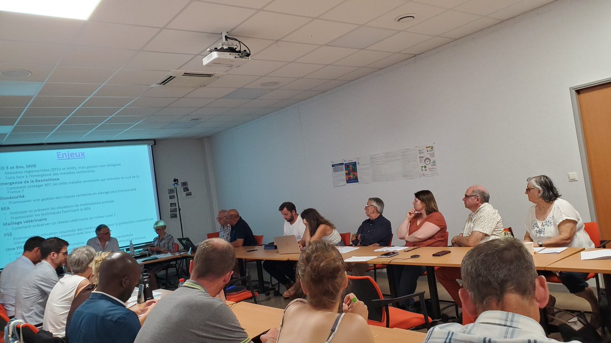 AG FRGDS:  prise en compte FC0 3 et FC8 , MHE ,   .... Réflexion sur la Besnoitiose, ...FCO +10 000 morts bovins et 45 000 de naissances en moins