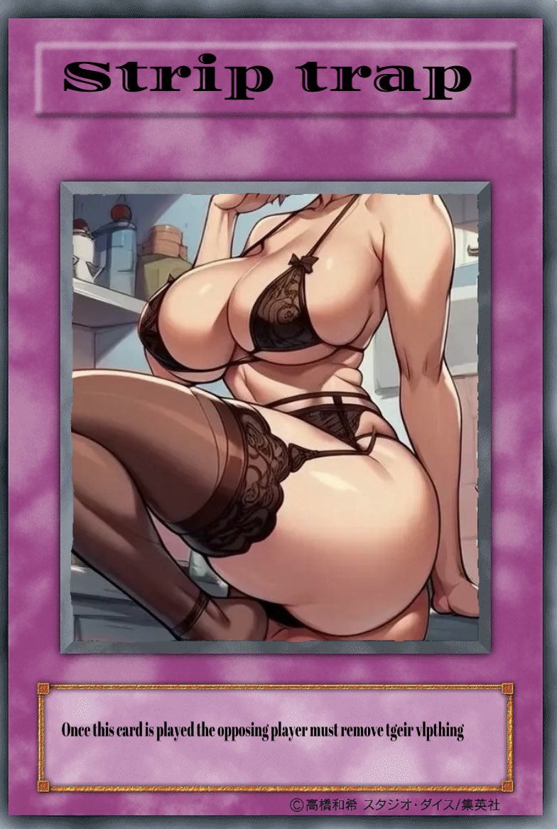-“Haha! You just activated our trap card”-