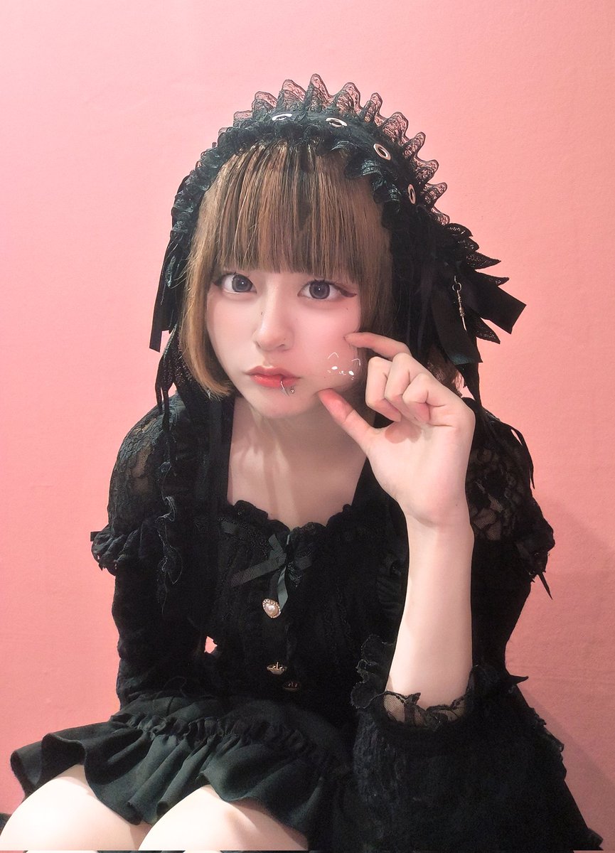 むにってしたやつ撮りたかった
  #岡山コンカフェ  #岡山  #クロノクロス  #自撮り界隈さんと繋がりたい