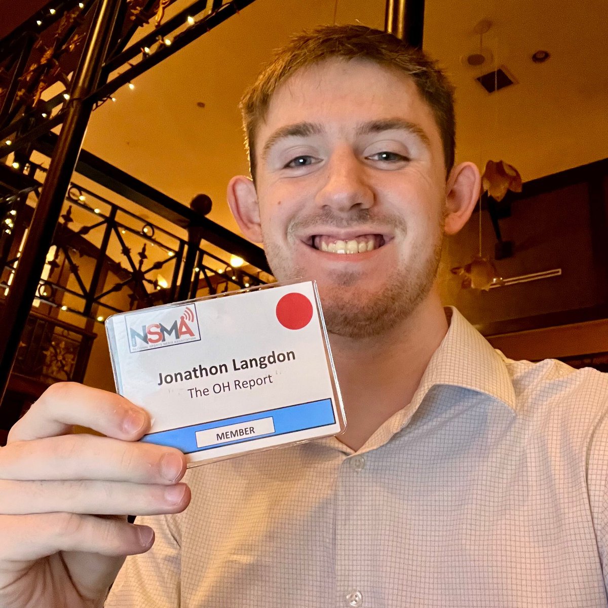 oh_report's tweet image. Our very own @jdlangdon14 is in Greensboro, North Carolina for the @NSMASportsMedia Awards Convention!
The likes of Mike Tirico, Ian Eagle, Ken Rosenthal, and many more are in attendance. Stay tuned as he takes us through the day later tonight.