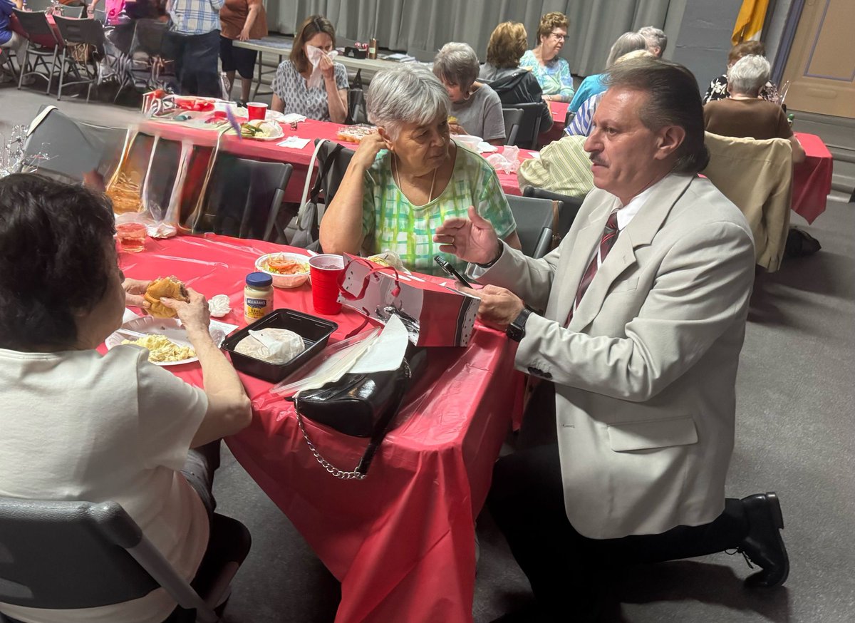 Last week, I had the chance to visit the Sacred Heart Golden Age seniors in Glendale during their 56th Anniversary Luncheon.