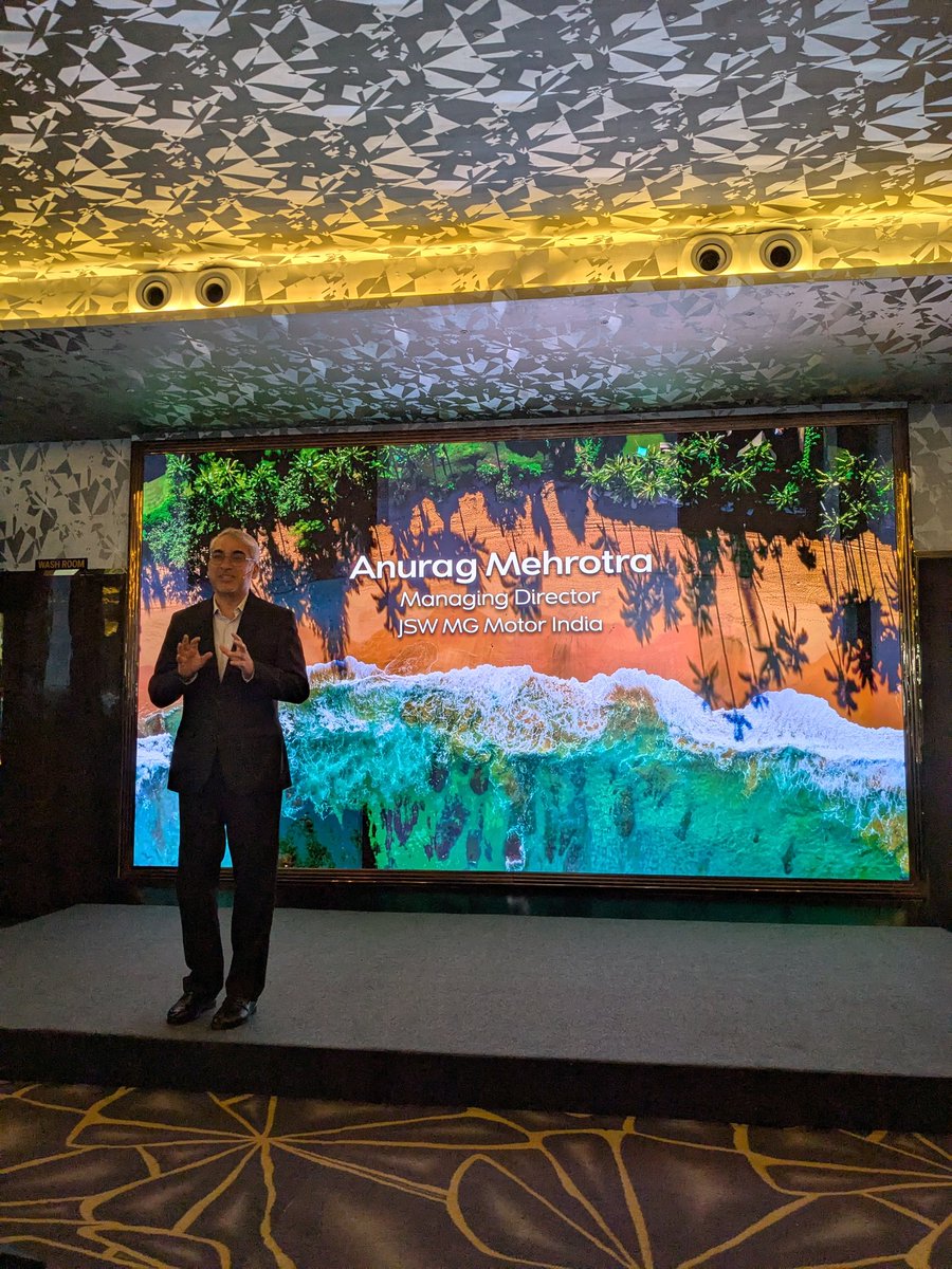 Sergius Barretto ๐ฎ๐ณ (@sergiusbarretto) on Twitter photo Anurag Mehrotra MD <a href="/MGMotorIn/">Morris Garages India</a> says MG Select dealerships will open in 13 cities and will have an ambience like that of a high end art gallery. Anurag Mehrotra MD <a href="/MGMotorIn/">Morris Garages India</a> says MG Select dealerships will open in 13 cities and will have an ambience like that of a high end art gallery.