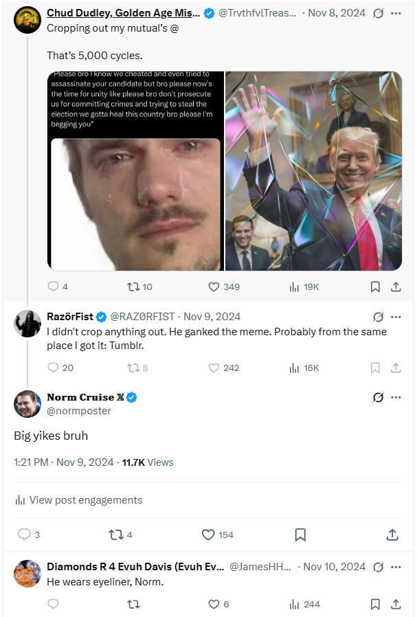 Norm Cruise tweet media
