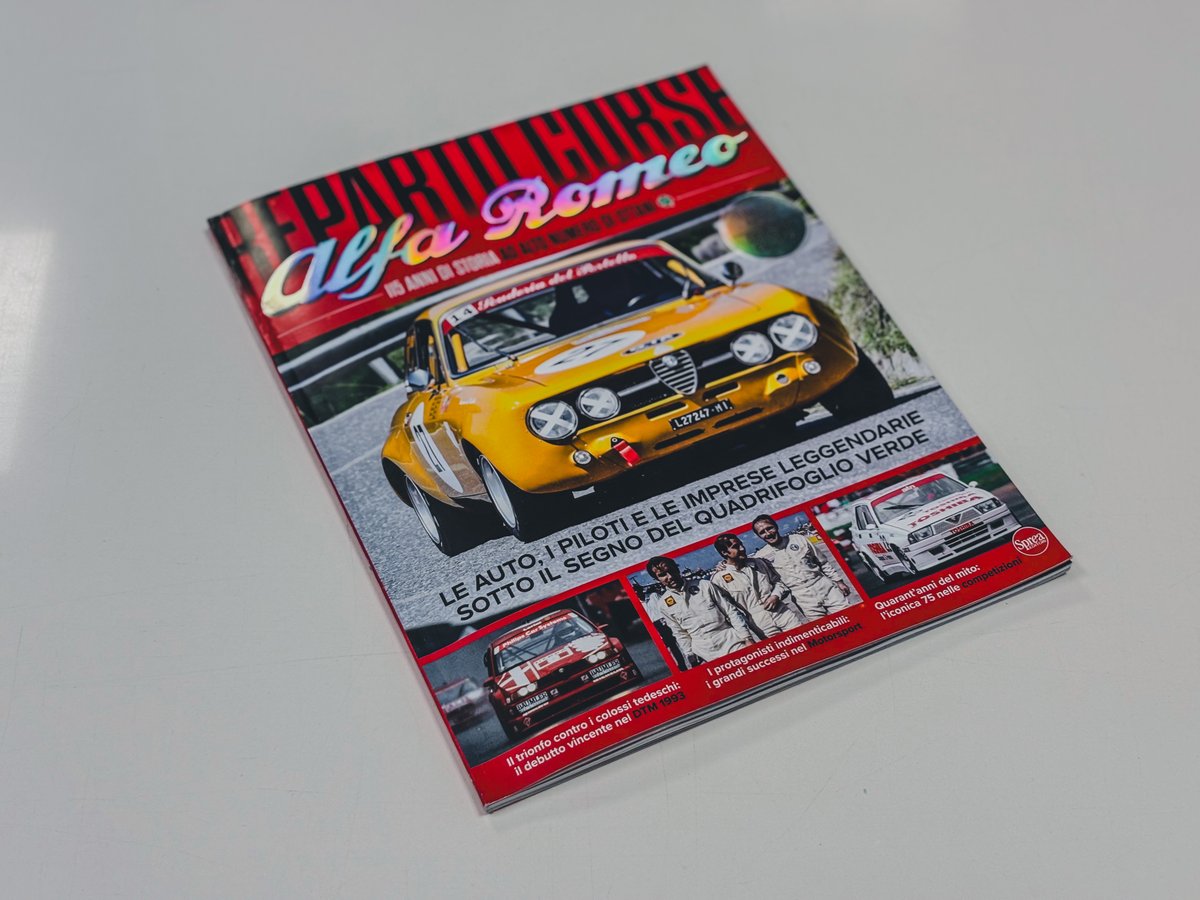 RomeoFerraris's tweet photo. 115 anni di storia Reparto Corse Alfa Romeo! 📃 Leggi l'articolo di Ivan Scelsa dedicato alla nostra Giulia ETCR! 🚗🏁
.
©Spera Editori
.
@IVANS75251791
.
#romeoferraris #alfaromeo #giuliaetcr #repartocorse #etcr #speraeditori https://t.co/U0Tn0b7OX8