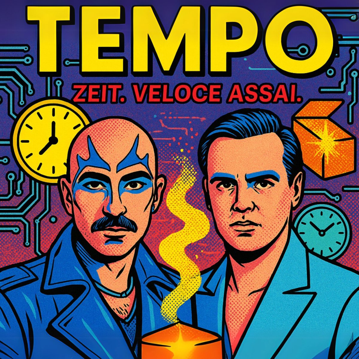 Tempo, tempo, tempo – ticking deep inside! 

▶️ save-it.cc/lucydreams/tem…

#LucyDreams #SonicWaveArtPop #AI #Audiovisual #Comic #Immersive #SciFi #Synthpop #WesAnderson #Air