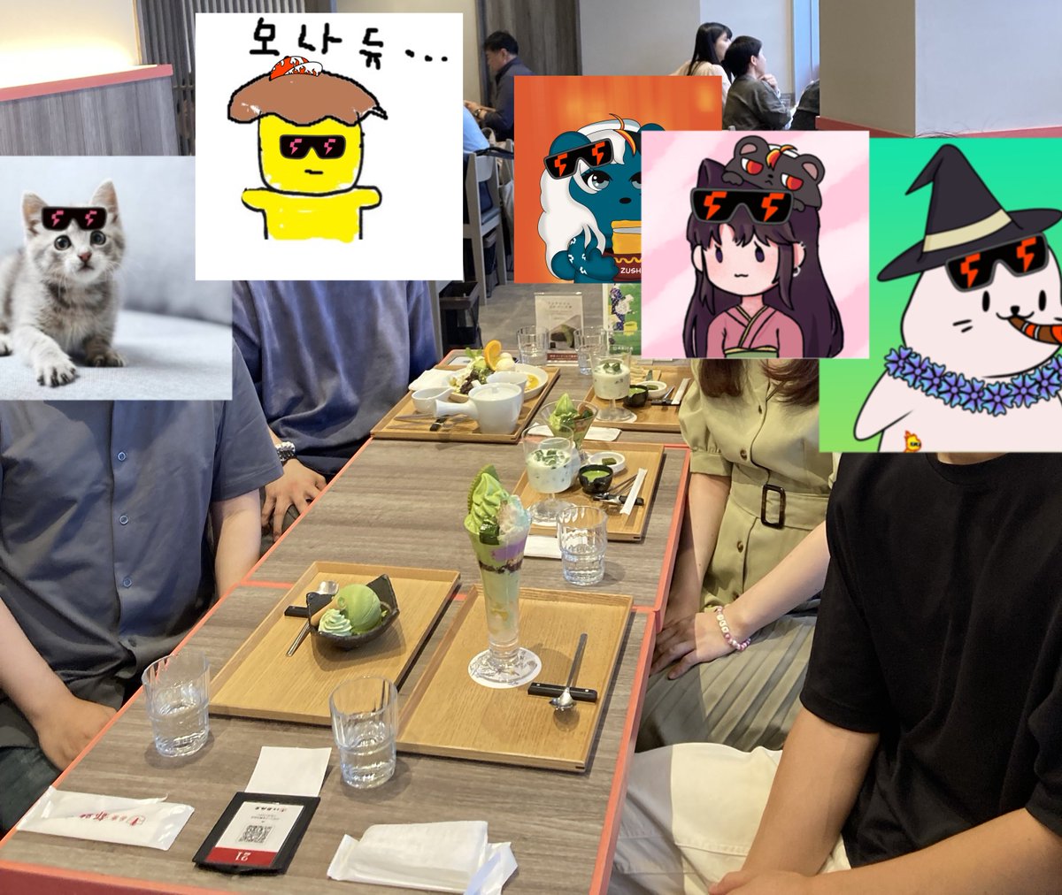 uz0x0zu's tweet photo. 🔥First fogo offline japan meetup🔥

Thank you all for coming all the way to Kyoto! 
We had Matcha sweets together🍵
And we talked about boosting the Japanese community from now on.

See you soon mate❤️‍🔥

@FogoChain 
@RobertSagurton @CHOPPAtheSHARK @cmgonthegoat @thebookofjoey https://t.co/x9sAm2METv