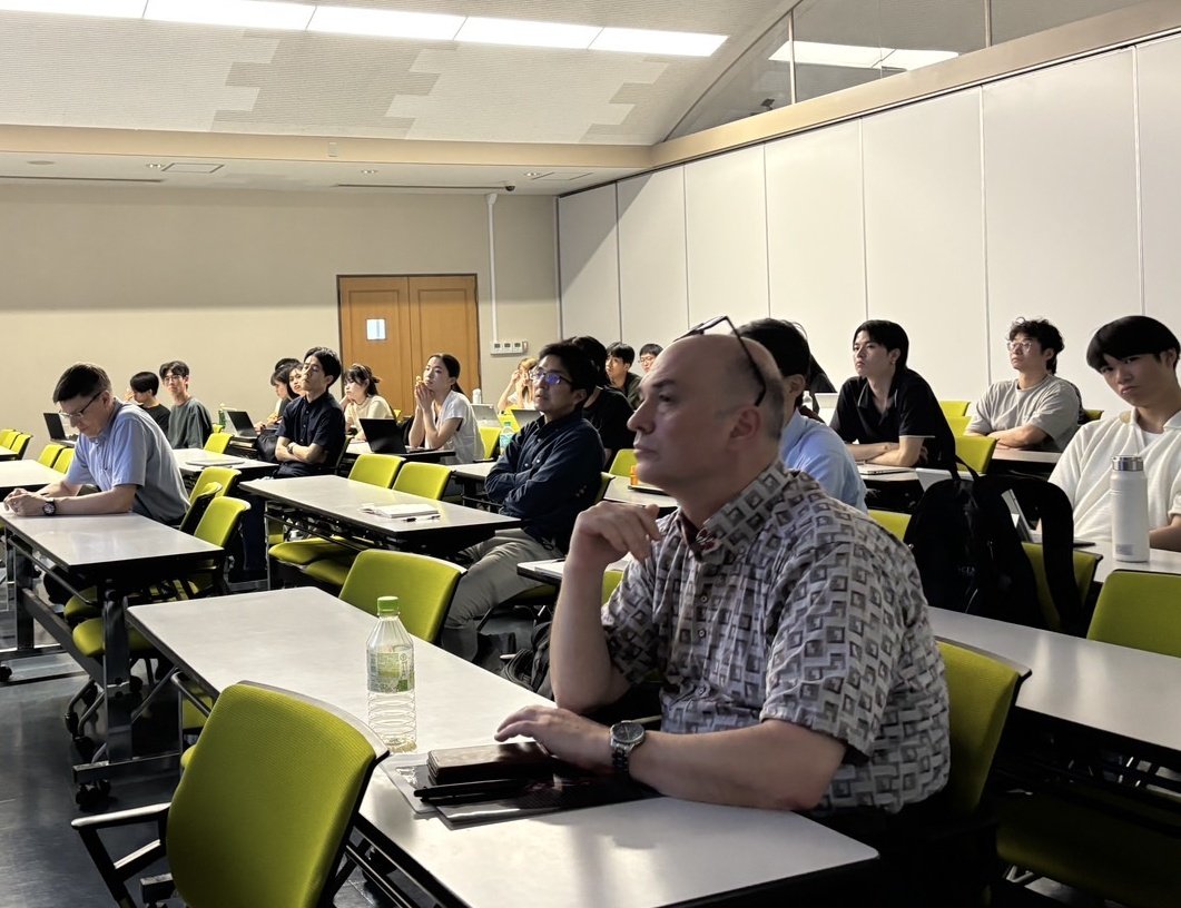 Arben Merkoçi (@arbenmerkoci) on Twitter photo Today I had the pleasure of giving a seminar at <a href="/KeioGlobal/">Keio Global</a> University on our #nanobiosensor research @ICN2nano!
Great to exchange ideas with researchers & students from Keio and other Tokyo universities.
Halfway through my stay in Japan—more to come! 🇯🇵🔬
#Nanotech #Science Today I had the pleasure of giving a seminar at <a href="/KeioGlobal/">Keio Global</a> University on our #nanobiosensor research @ICN2nano!
Great to exchange ideas with researchers & students from Keio and other Tokyo universities.
Halfway through my stay in Japan—more to come! 🇯🇵🔬
#Nanotech #Science