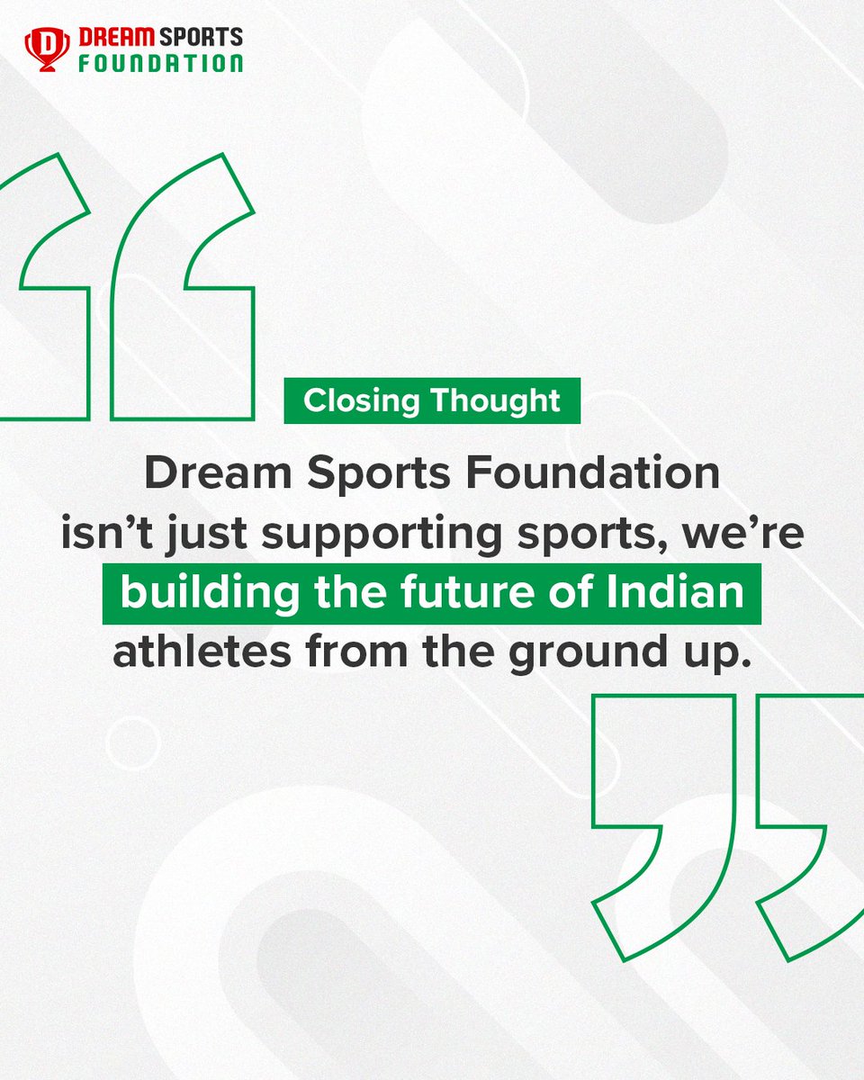 Dream Sports Foundation is creating a smarter, stronger sports ecosystem for India with education, science, and athlete-first frameworks that start right from the ground up. 

Explore the DSF framework and how India is stepping towards creating a better sports ecosystem in the