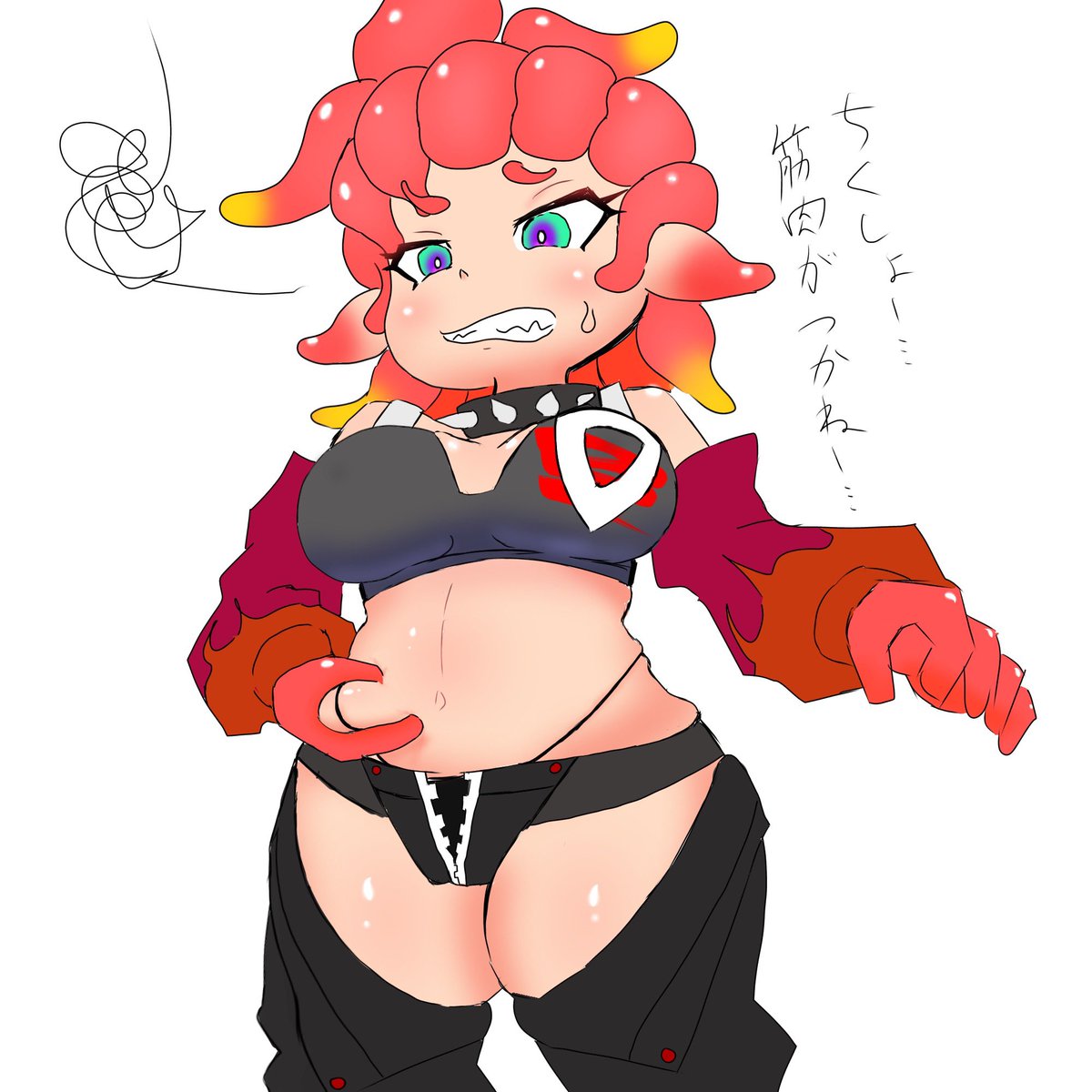 #OC 
俺ッ子スライム族のパップリ