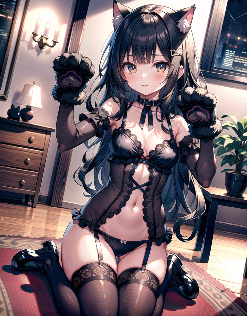 本日ラストです♪
おやすみなさ～い😴
＃AIイラスト #AIart