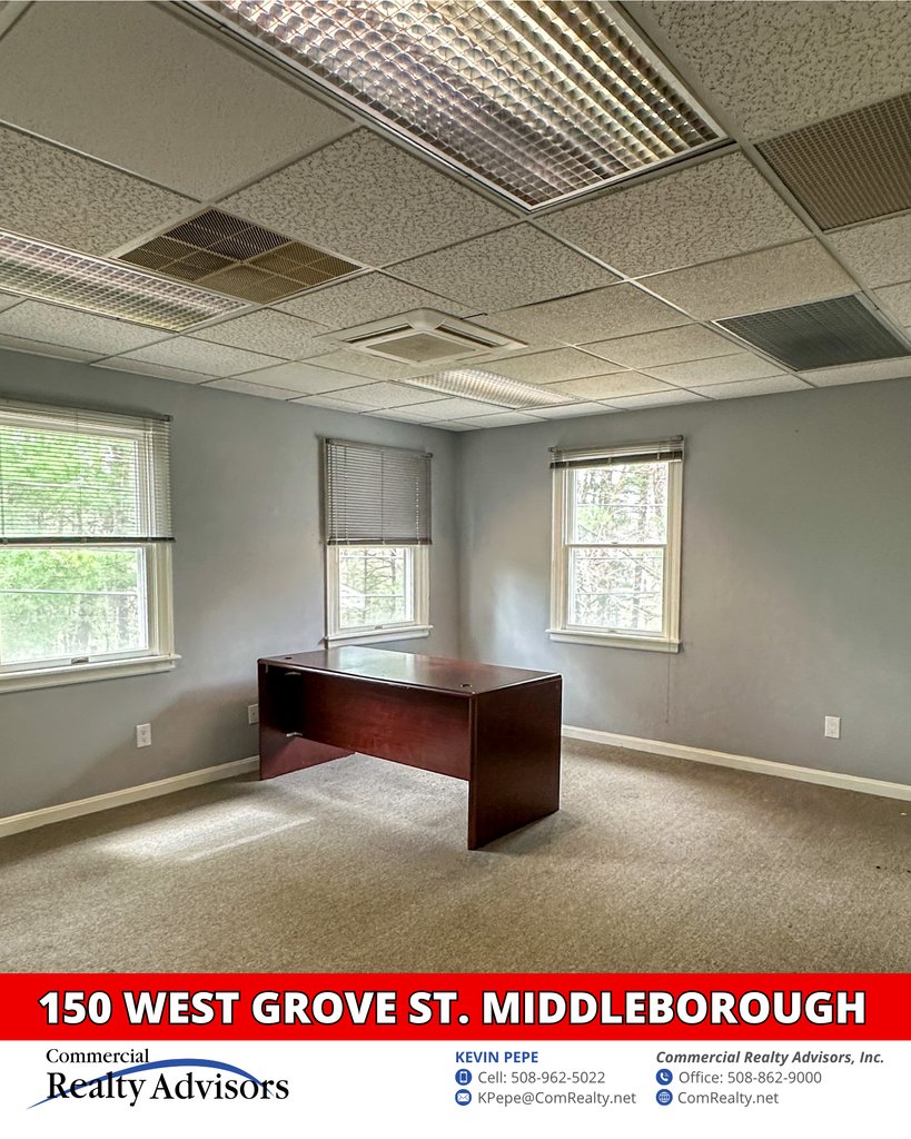 ComRealtyNet's tweet image. $649,000 💼 Professional Office Building | ±4,261 SF⁠
📍 150 West Grove Street, Middleborough, MA⁠
⁠
🏢 4 Office Suites – Occupy a Portion, Lease the Rest!⁠
⁠
🔗 Full details⁠: l8r.it/twjr
⁠
#CRE #PriceDrop #MiddleboroughMA