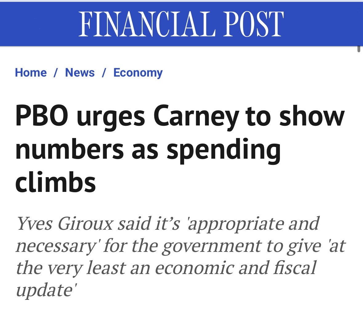 LeslynLewis's tweet image. The Parliamentary Budget Officer is urging the Liberals to show Canadians how they're spending their tax-dollars.
Canadians didn't give this Liberal government a blank cheque -- they elected a minority Parliament to keep it in check, and a stronger Conservative opposition to…