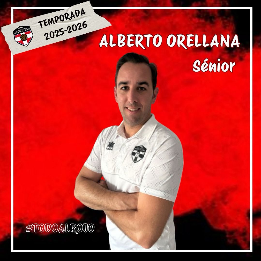 🔴⚫ TEMPORADA 2025/2026 ⚫🔴

📝🤝  𝑹𝑬𝑵𝑶𝑽𝑨𝑪𝑰Ó𝑵 | 𝙀𝙣𝙩𝙧𝙚𝙣𝙖𝙙𝙤𝙧
   
  Os presentamos a ALBERTO ORELLANA, que tomará el mando del sénior para la temporada 25/26.

⚫🔴 ¡Encantados de que sigas formando parte del club, Alberto! 🔴⚫

#todoalrojo #renovación #sénior