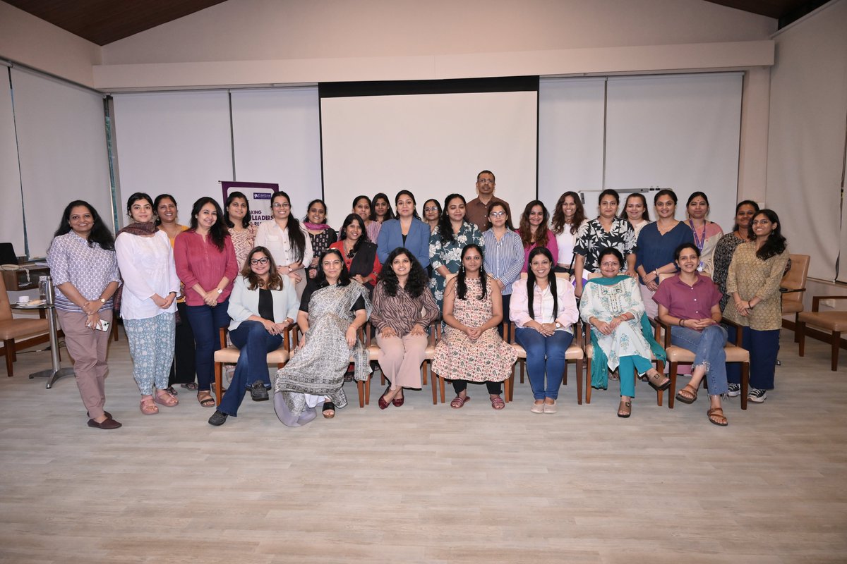 LshipCentre's tweet image. We’re grateful to every woman who made our 3-day #WomenInLeadership program with@EdelGiveFdn so powerful!
Your active participation and energy inspired us all.
Check out these highlights &amp;amp; our group photo—together, we’re building a stronger future for women leaders.
#EmpowerWomen