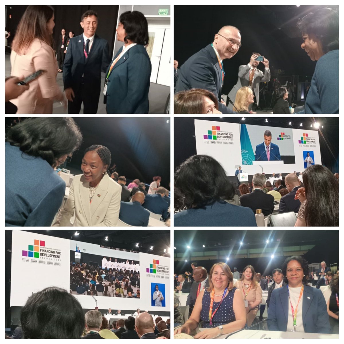 La IV Conferencia Internacional sobre la Financiación para el Desarrollo, evento para avanzar en la agenda internacional sobre financiación para el desarrollo.Intervención de representantes de múltiples países, mesas redondas y encuentros bilaterales. #CubaPorLaPaz   #FFD4