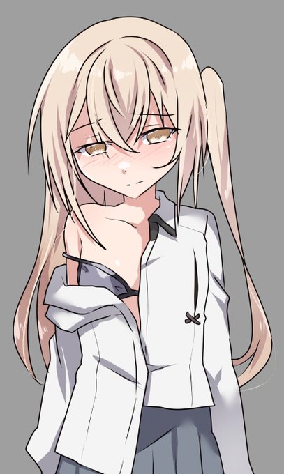 激しめな目にあって結んでる髪とかほどけちゃってるのいいですよね… 