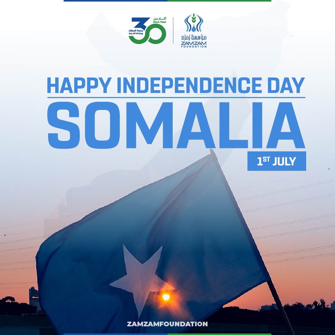 Hambalyo Shacabka Soomaaliyeed – Maalinta Xorriyadda ee 1-da Luulyo

#ZamZamFoundation #Somalia