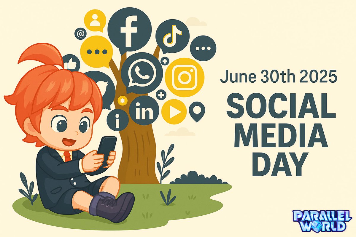 📱 June 30 – Social Media Day
Eva just discovered social media… and is posting nonstop to remember every moment.
🎟️ Today’s the final day of the Holiday World Tour!
🎉 Let’s go out with a share-worthy bang:
shorturl.at/iG5rH
