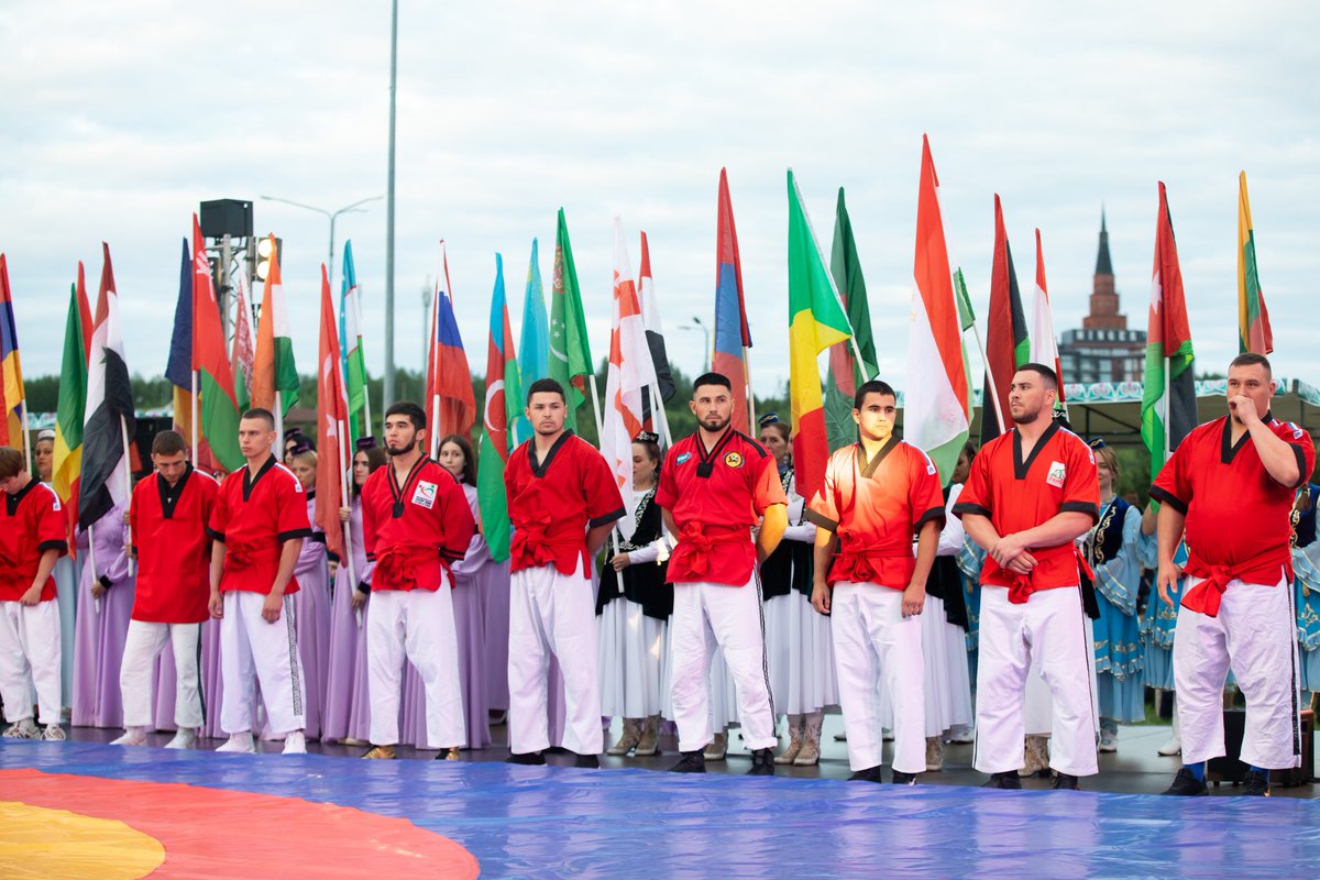 Koresh: 31 Nations, One Mat! 🤼

Held on June 19–23, 2025, in Kazan, Tatarstan, Koresh wrestling—rooted in the ancient heritage of Turkic peoples—thrilled spectators with intense matches on sand and mat. With youth and adult divisions, the tournament awarded 22 medal sets,