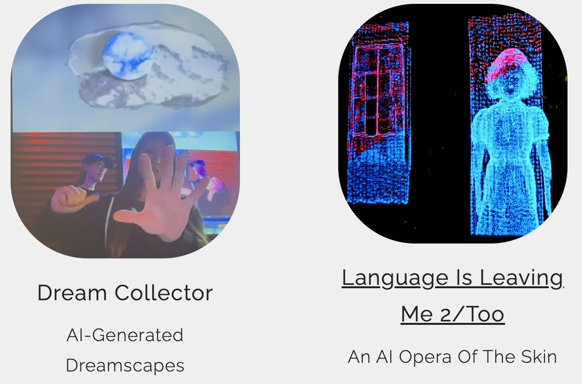 Results of Art-A-Hack SVA '25 "AI Art In A Time of Shifting Perspectives" are up and live - Many thanks to #SVA , #RocheleGloor #JohnBenton and #JonahBruckerCohen #AIArt

artahack.github.io/projects/
