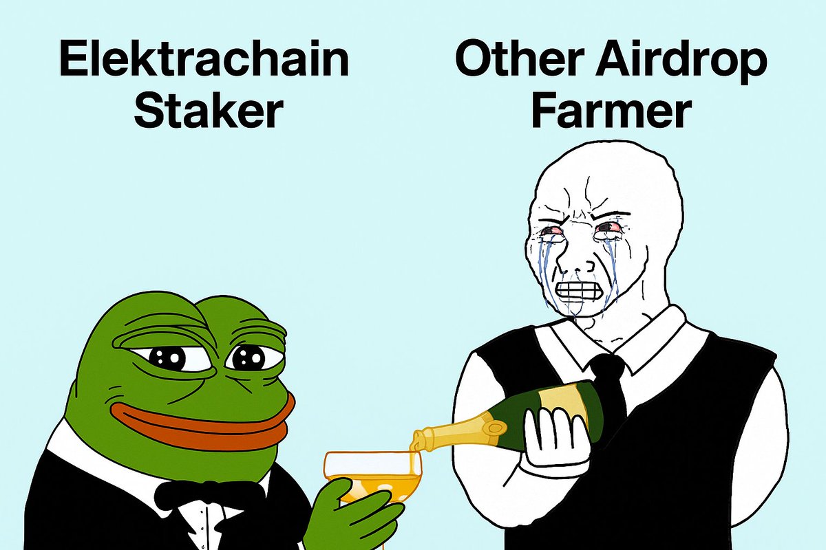 Elektrachain's tweet image. 📌 FACT: Most airdrops waste your time with dust rewards and zero utility.

⚡ Elektrachain flips the script.

✅ Daily energy tasks = Daily earnings
✅ Real staking. Real circuits. Real value.
✅ Not just another token — it’s an entire ecosystem!

🚀 You’re not early. You’re on…