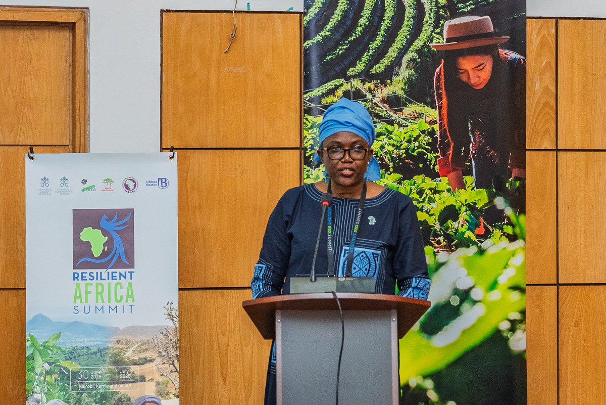 Nous devons avancer vers des solutions climatiques conçues avec nous, par nous et pour nous, affirme  Jackie Kado de <a href="/NASAConlineOrg/">NASAC</a> .
La science doit guider l’action climatique portée par les jeunes et les communautés.
#AfriqueRésiliente  #ResilientAfrica