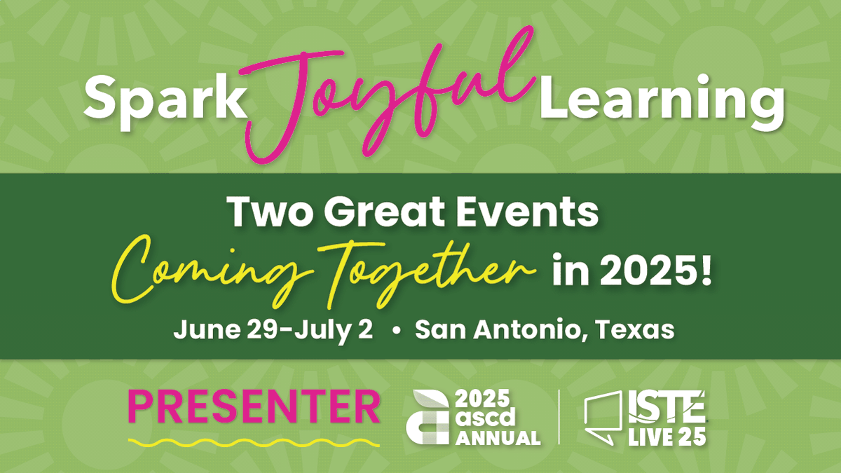 I'm excited to be presenting with TLA regarding Empower[ED] Learning: Advancing Passion-Led Education in <a href="/BismarckSchools/">Bismarck Public Schools</a>  this week <a href="/ASCD/">ASCD</a> <a href="/ISTEofficial/">ISTE</a> #learnbps #personalizedlearning #ISTELive #ASCDAnnual