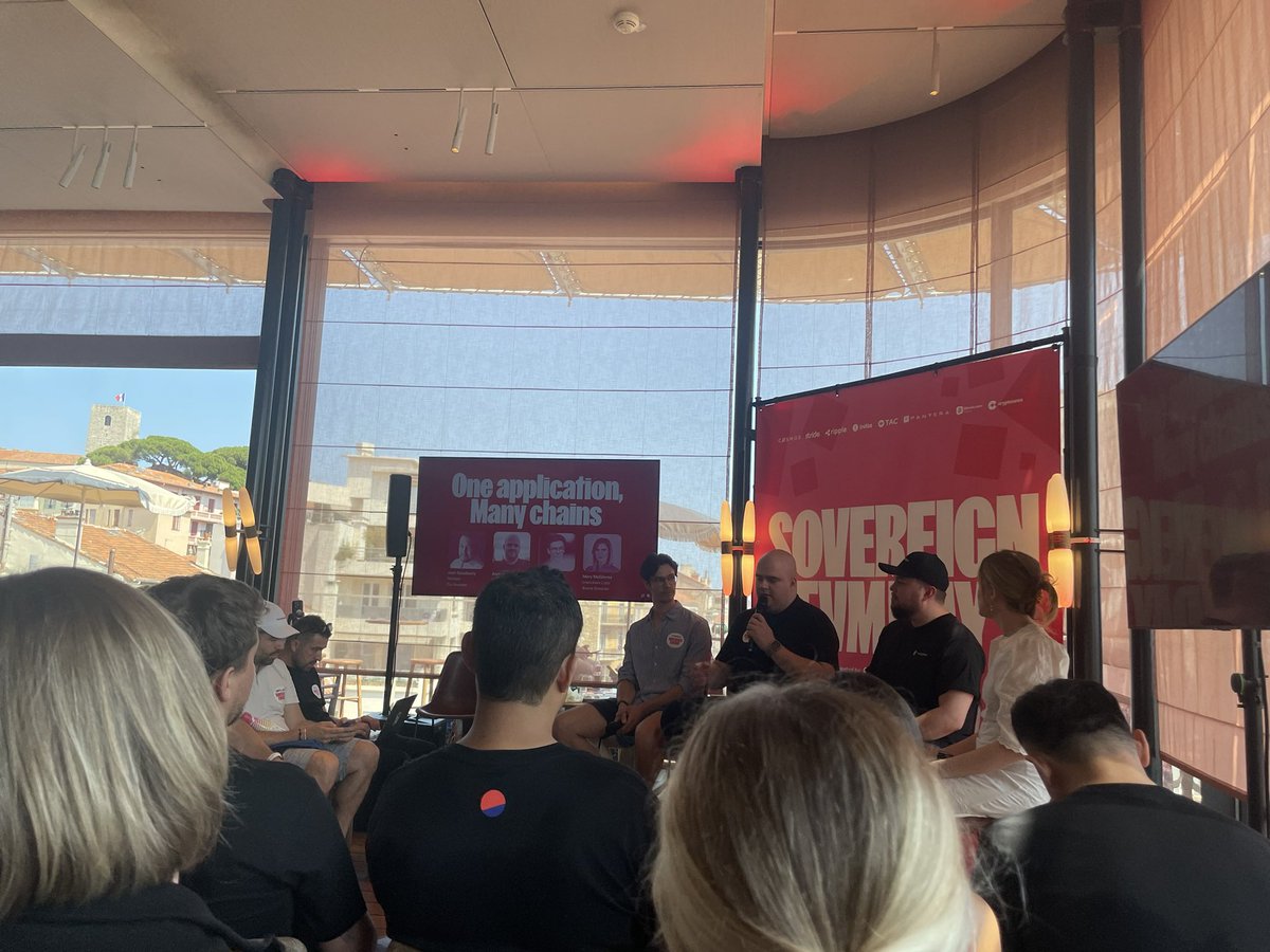 LinfiniWeb3's tweet photo. Insightful event and amazing view at the Sovereign EVM Day during #EthCC2025 . Great to learn decentralized VPNs developed by @norselabs that can always bypass restriction and censorship in some countries. https://t.co/n99guLdzvV