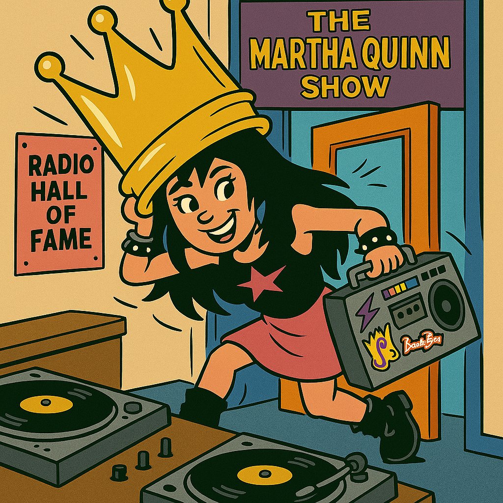 MarthaQuinn's tweet image. Thank you Radio Hall of Fame! What an honor to be included in the Class of 2025 alongside these radio rock stars. This is what I like to call #TotallyAwesomeNews!