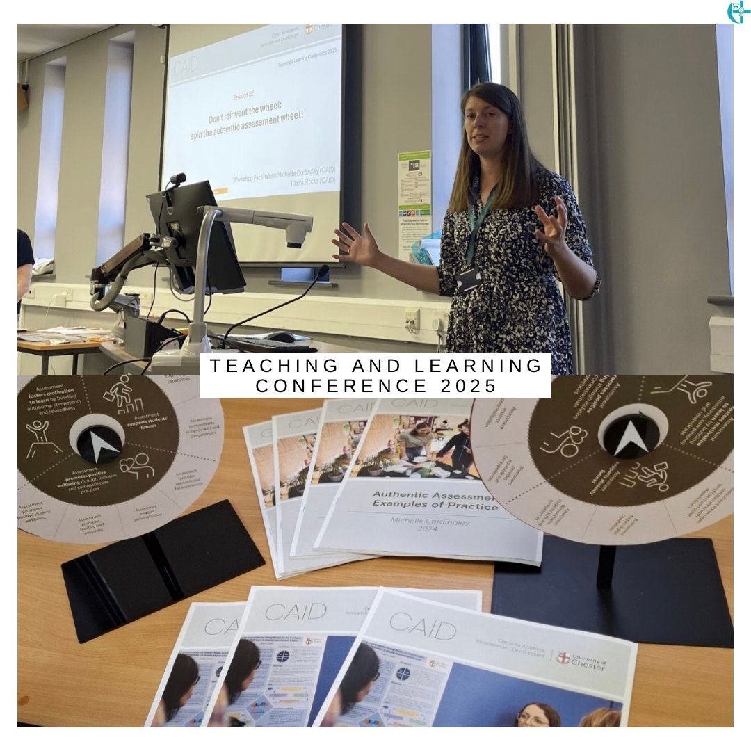 Fantastic session from <a href="/M_Cordingley/">Dr Michelle Cordingley</a> at the UoC Teaching &amp; Learning conference 📢 Sharing tools to perfect our assessment briefs and create authentic, meaningful assessments for students across CMS and beyond! 👏
