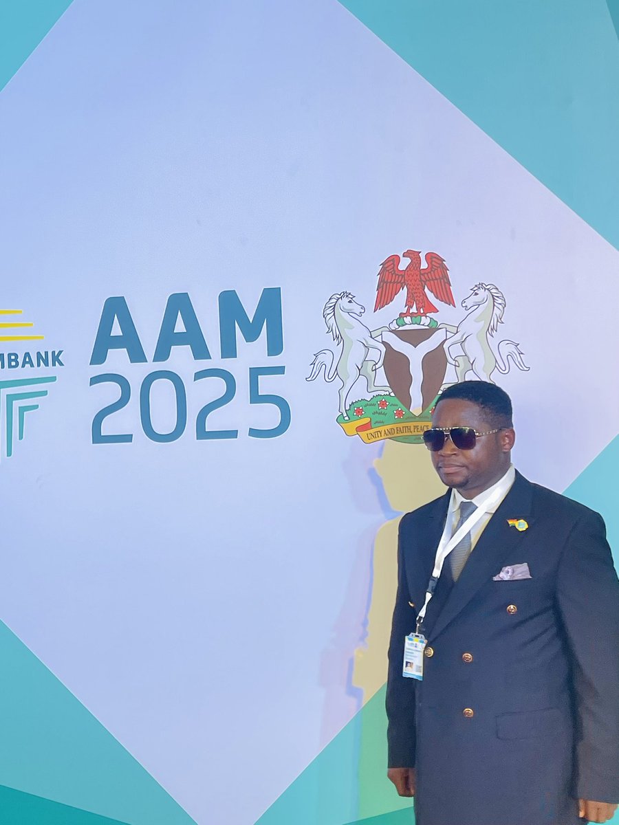 SimonElLongwell's tweet photo. Honored to attend #AAM2025 in Abuja 🇳🇬 — a powerful forum themed “Building the Future on Decades of Resilience.”

Grateful to engage with Africa &amp; Caribbean leaders, business icons, and thinkers shaping our continent’s future.

#Afreximbank #AfricaRising #Development  #Trade https://t.co/b1LpQ2xnA7