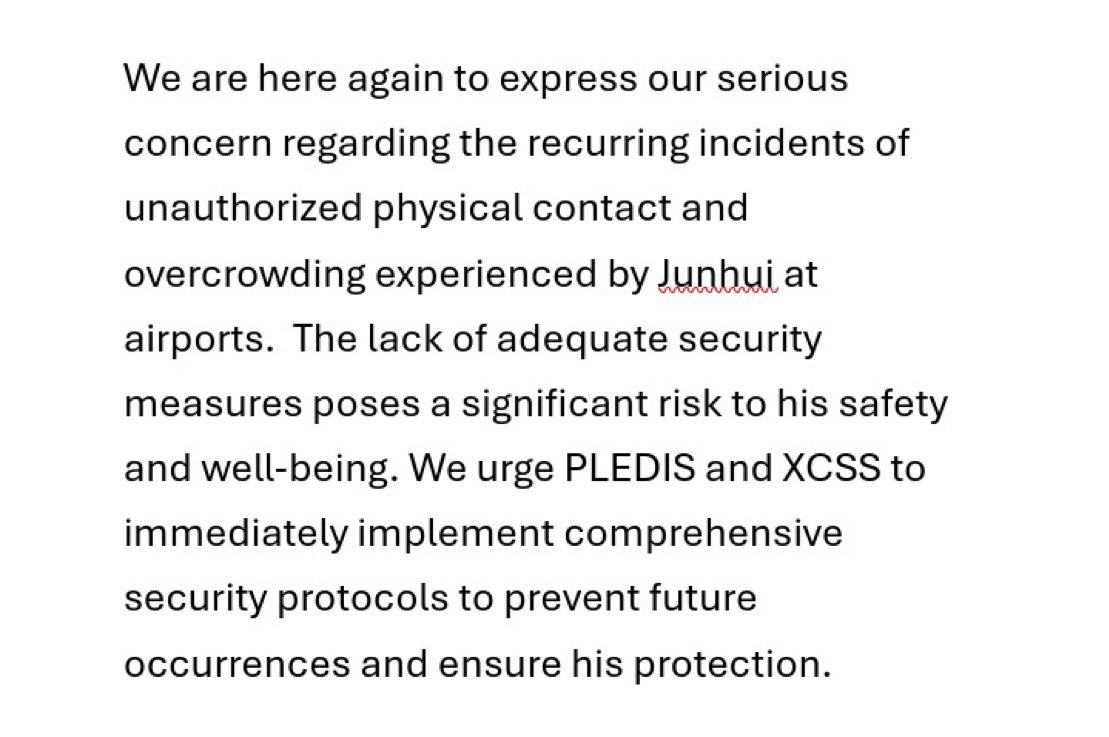 xueishaoo's tweet image. EVERYONE DROP TAGS IF YOU SEE THIS ‼️

PLEDIS XCSS PROTECT JUNHUI 
#JunhuiNeedsProtection 
#DemandBetterSecurity
@pledis_17 @pledis17_STAFF