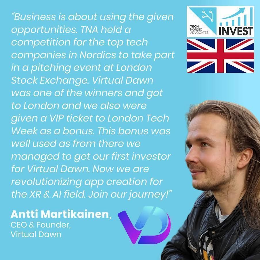 TechNordicAdv's tweet image. ๐ฌ๐ง Expanding to, or Raising Capital in, London/UK? Weโre here to help!
Weโve helped many startups successfully navigate the UK landscape through our dedicated UK Market Access programme.
Learn more and enquire here: buff.ly/b4LzyOy