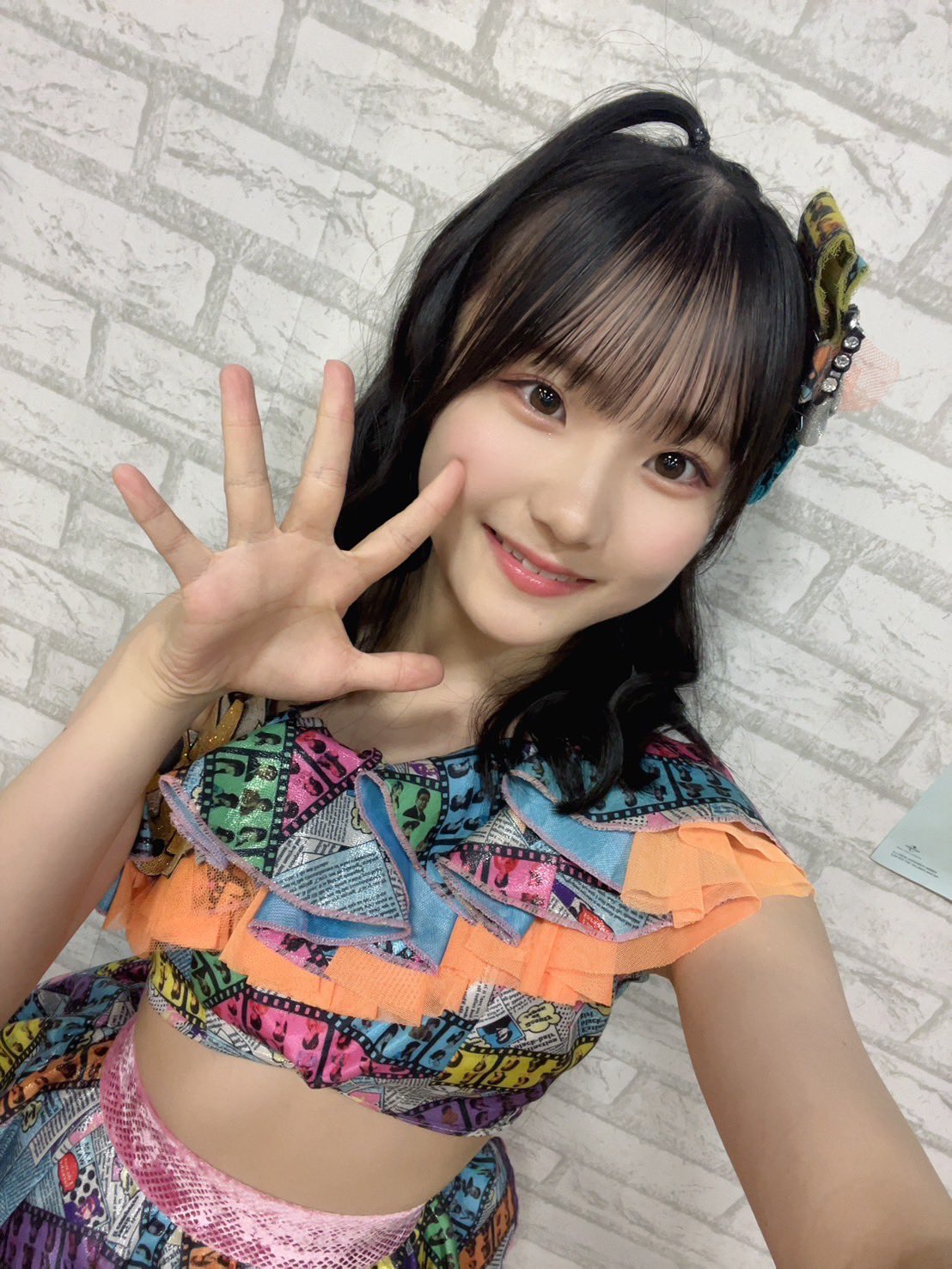 NMB48 宮本杏海 2025.May 絶滅黒髪少女 ランダム生写真 A 直筆 NMB48 宮本杏海 2025.May 絶滅黒髪少女 ランダム生写真 A 直筆