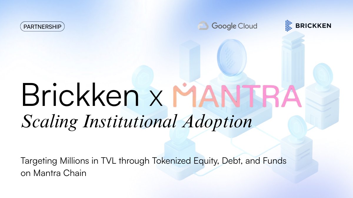 Brickken x Mantra: Accelerating Institutional Tokenization

At Brickken, our mission is to unlock the future of financial markets through institutional tokenization. That’s why we’re proud to announce our partnership with <a href="/MANTRA_Chain/">MANTRA | Tokenizing RWAs</a>, a move that brings our tokenization