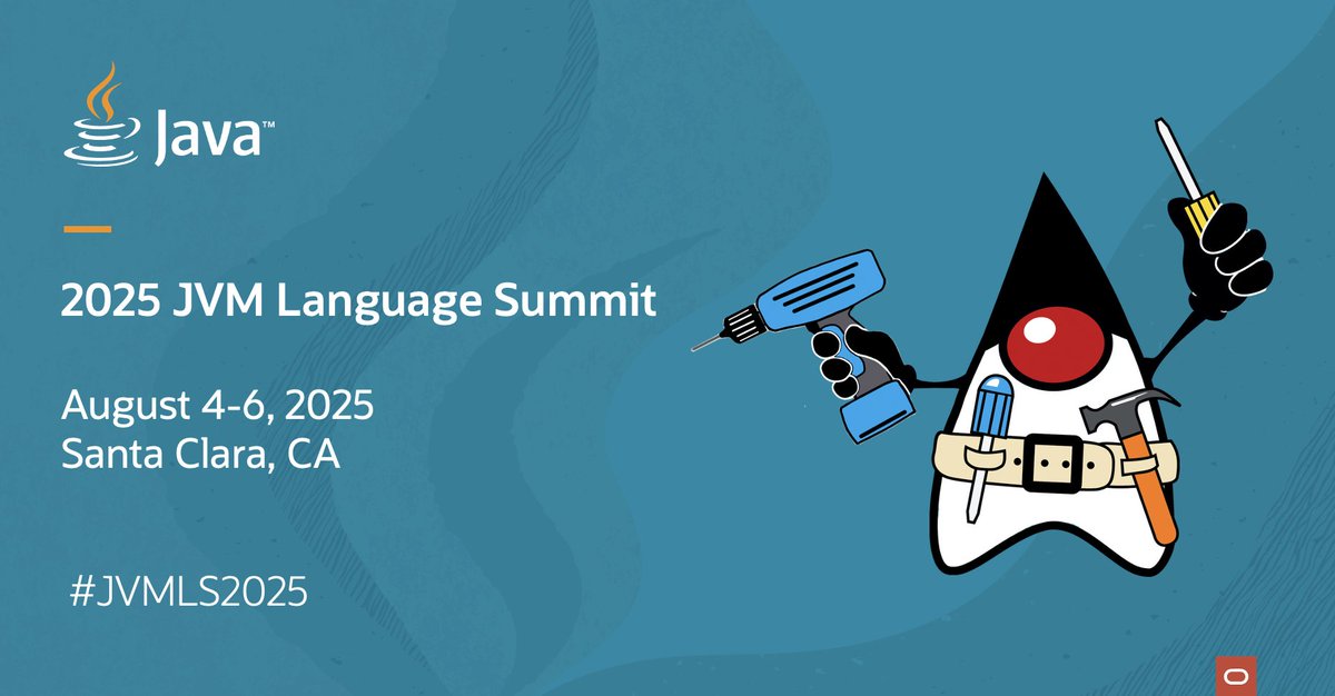 Sharat_Chander's tweet image. The 15th edition of the #JVM Language Summit is coming up. Register now to meet and network with #OpenJDK engineers, visiting language experts, and #Java luminaries.

Learn more ➡️ openjdk.org/projects/mlvm/…

#JVMLS2025 #JVMLS