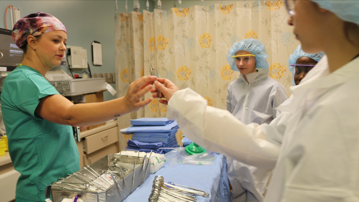 It’s hot outside, but career camp was 🔥 this week!
 
Sentara Obici, Sentara RMH, and Sentara CarePlex welcomed 8th &amp; 9th graders to explore healthcare careers—from scrubs to support roles. 💉🩺💛
#SentaraCareers #ClassOf2040 #SummerCamp #HealthcareProsInTraining
