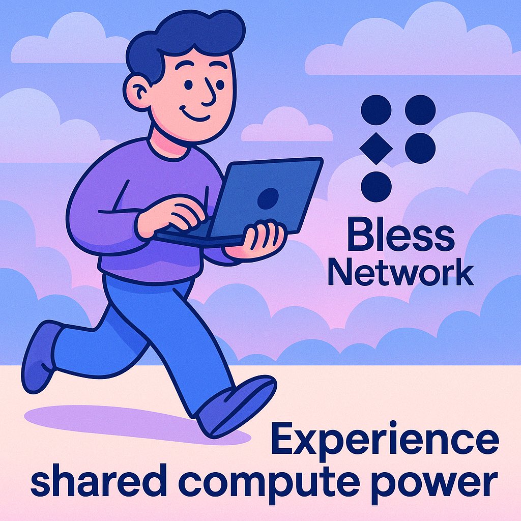 Marziyeh429578's tweet image. Your laptop isn’t just for Netflix anymore.
With Bless Network, it becomes part of the world’s first decentralized supercomputer ☁️💻
Earn while your idle device helps power the next AI breakthrough.
#BlessNetwork #DePIN #SharedCompute #Web3  #Kaito، #TIMEtoken