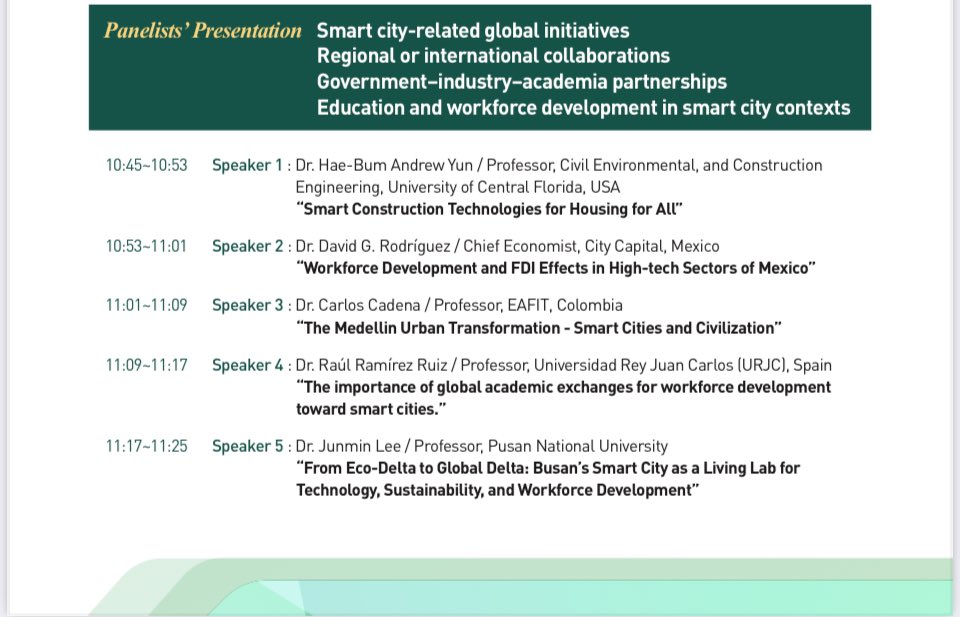 DavidGustavoRR's tweet photo. Participaré en el Foro de Líderes de la Expo Mundial de Ciudades Inteligentes 2025, en Busan, Corea del Sur. 

Presentaré la política de desarrollo de talento y atracción de inversión en sectores de alta tecnología en México. 

El caso de estudio es #Puebla. https://t.co/K0ePGrB8zJ