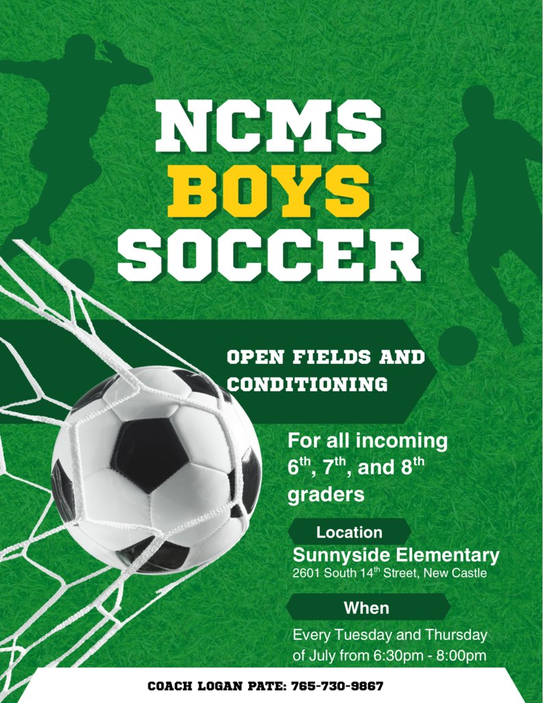 Yes!  We have Soccer Conditioning for 6-8th grade boys!  We start tomorrow; join us!